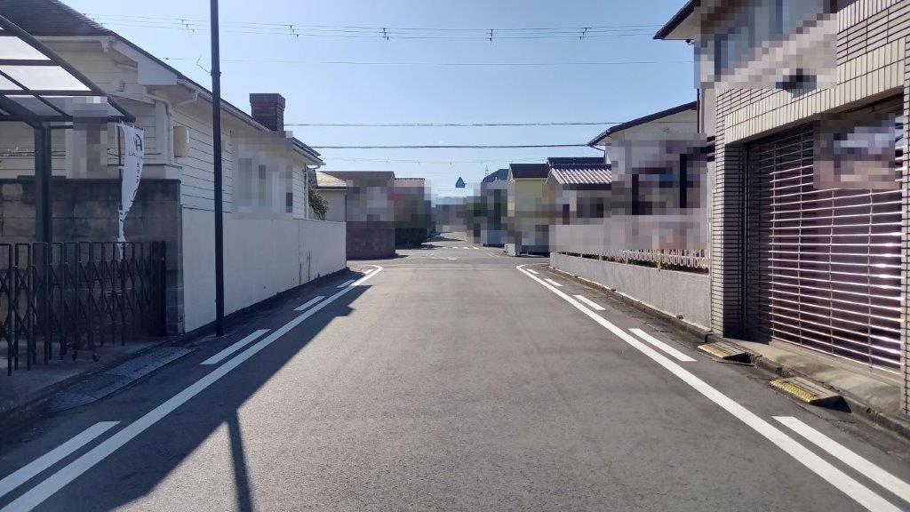 西側道路(周辺) 西側道路(周辺)