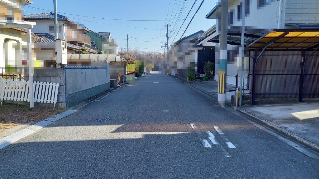 南側道路(周辺) 南側道路(周辺)