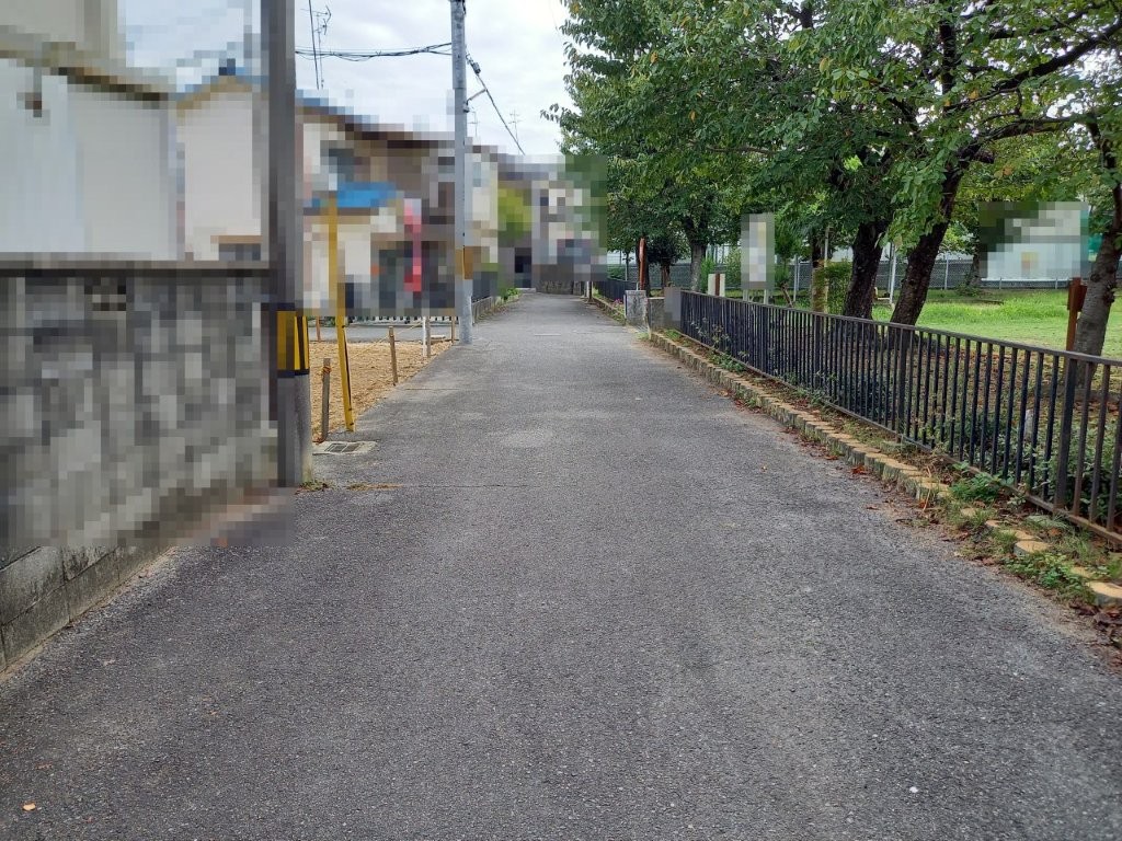 南西側道路(周辺) 南西側道路(周辺)