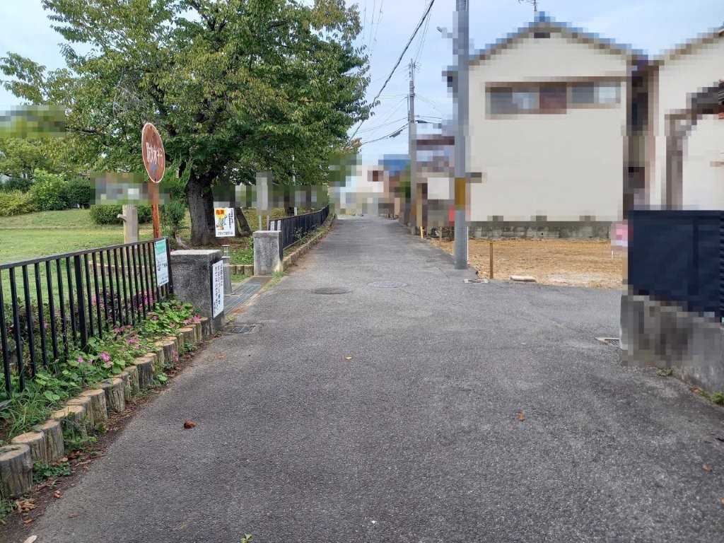 南西側道路(周辺) 南西側道路(周辺)