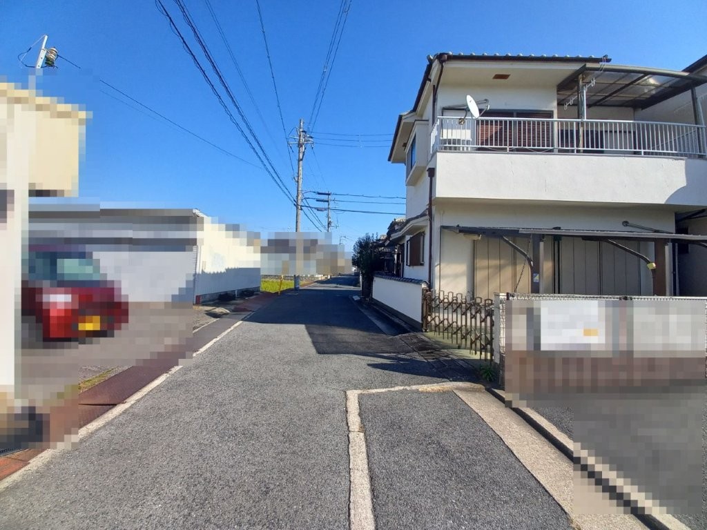 北西側道路(周辺) 北西側道路(周辺)