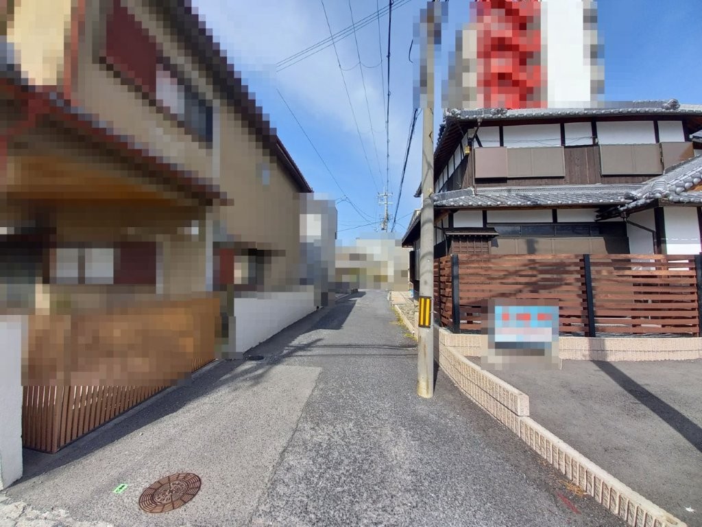 南西側道路(周辺) 南西側道路(周辺)