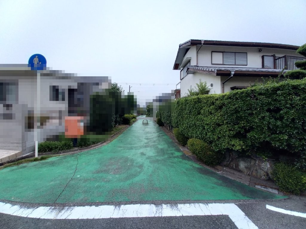 西側道路(周辺) 西側道路(周辺)