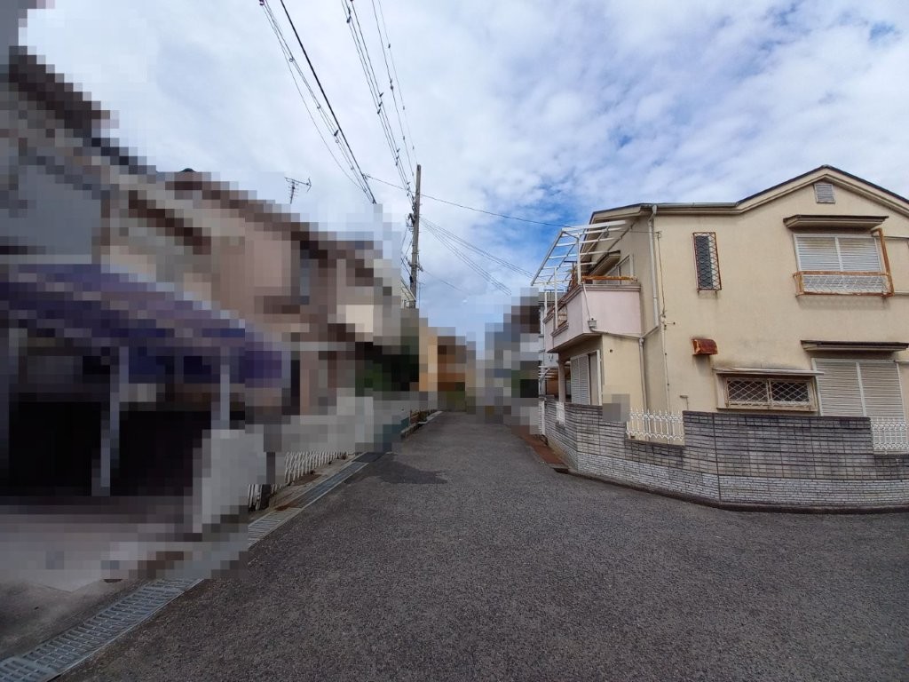 南西側道路(周辺) 南西側道路(周辺)