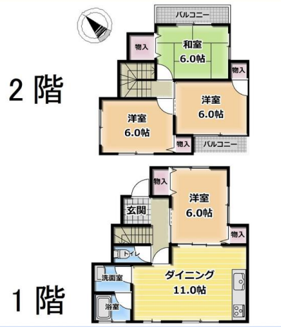 (間取) (間取)