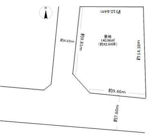 A号地 区画図 A号地 区画図