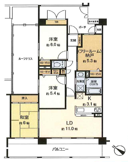 (間取) (間取)
