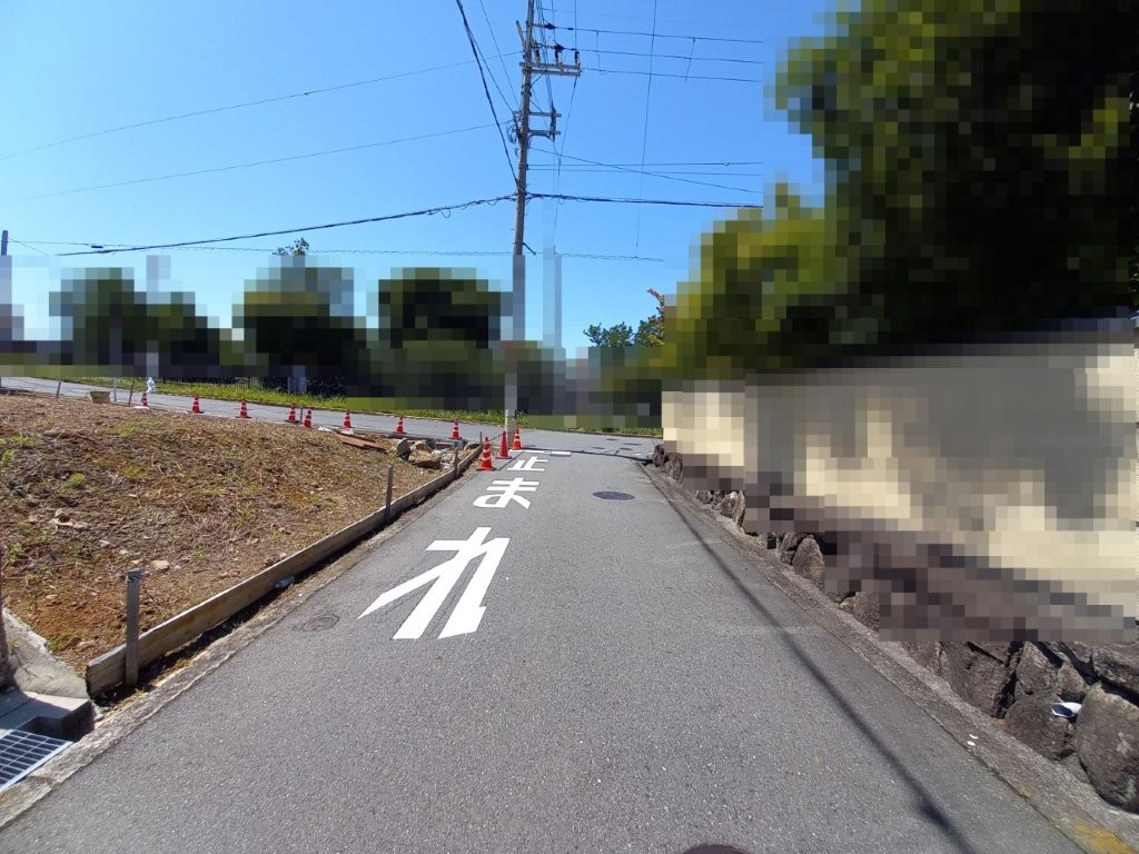 西側道路(周辺) 西側道路(周辺)