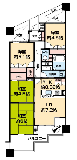 (間取) (間取)