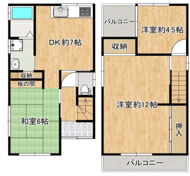 (間取) (間取)