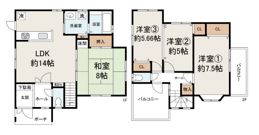 (間取) (間取)