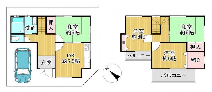 (間取) (間取)