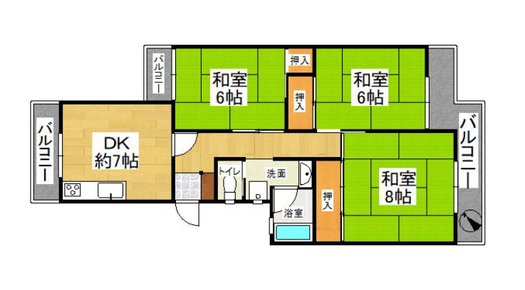 (間取) (間取)