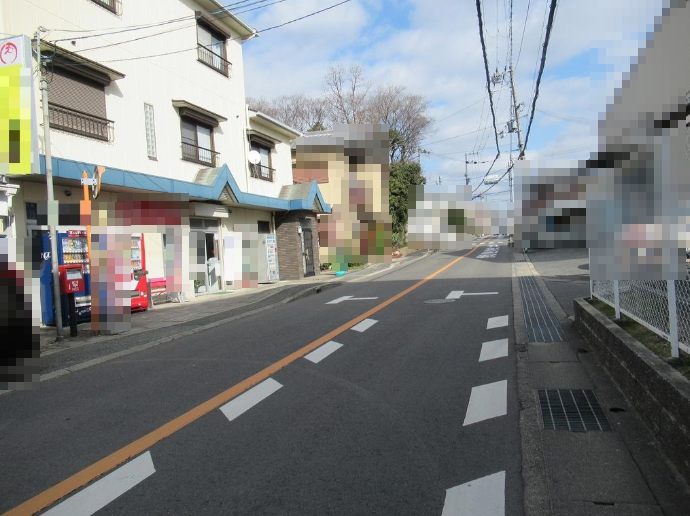 南側道路(周辺) 南側道路(周辺)
