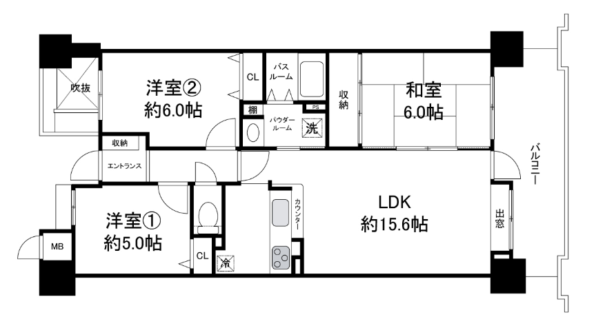 (間取) (間取)