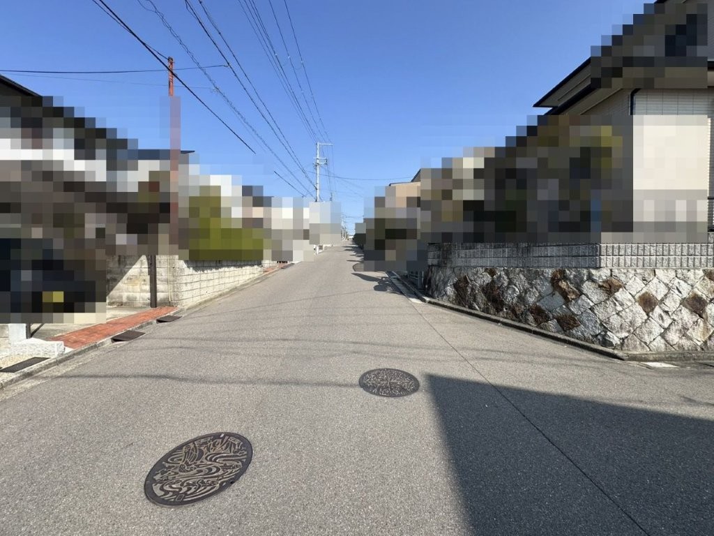 北側道路(周辺) 北側道路(周辺)