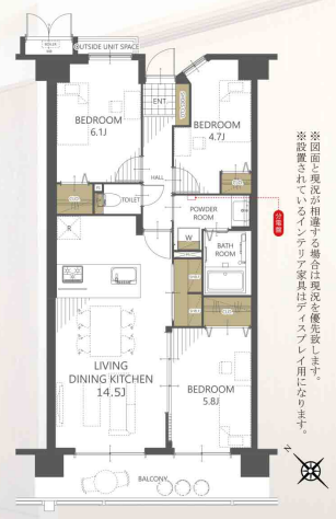 (間取) (間取)