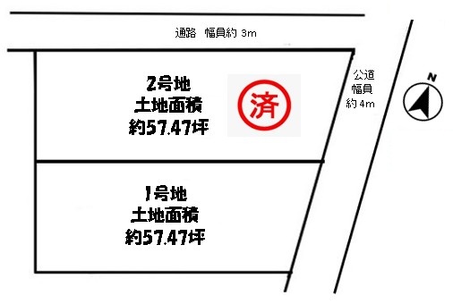 2区画全体区画図 2区画全体区画図