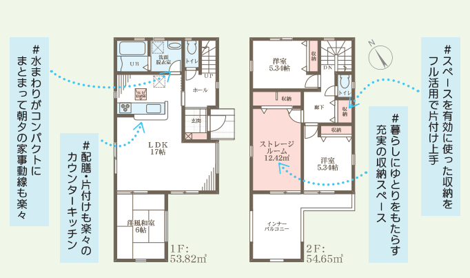 5号棟:3SLDK(外観) 5号棟:3SLDK(外観)